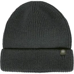 Heritage Ribbed Beanie Charcoal
